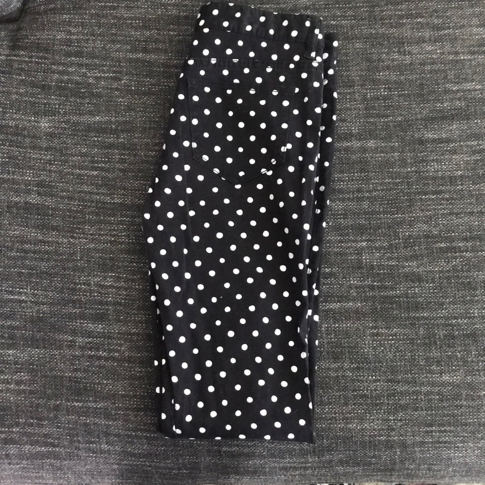 Polka dot pants